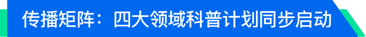 传播矩阵：四大领域科普计划同步启动
